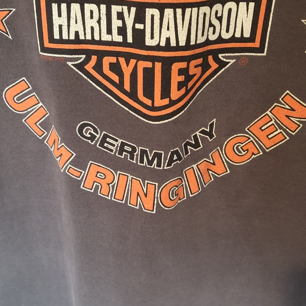 Harley Davidson House Of Flames Ulm Germany TShirt S… Gem